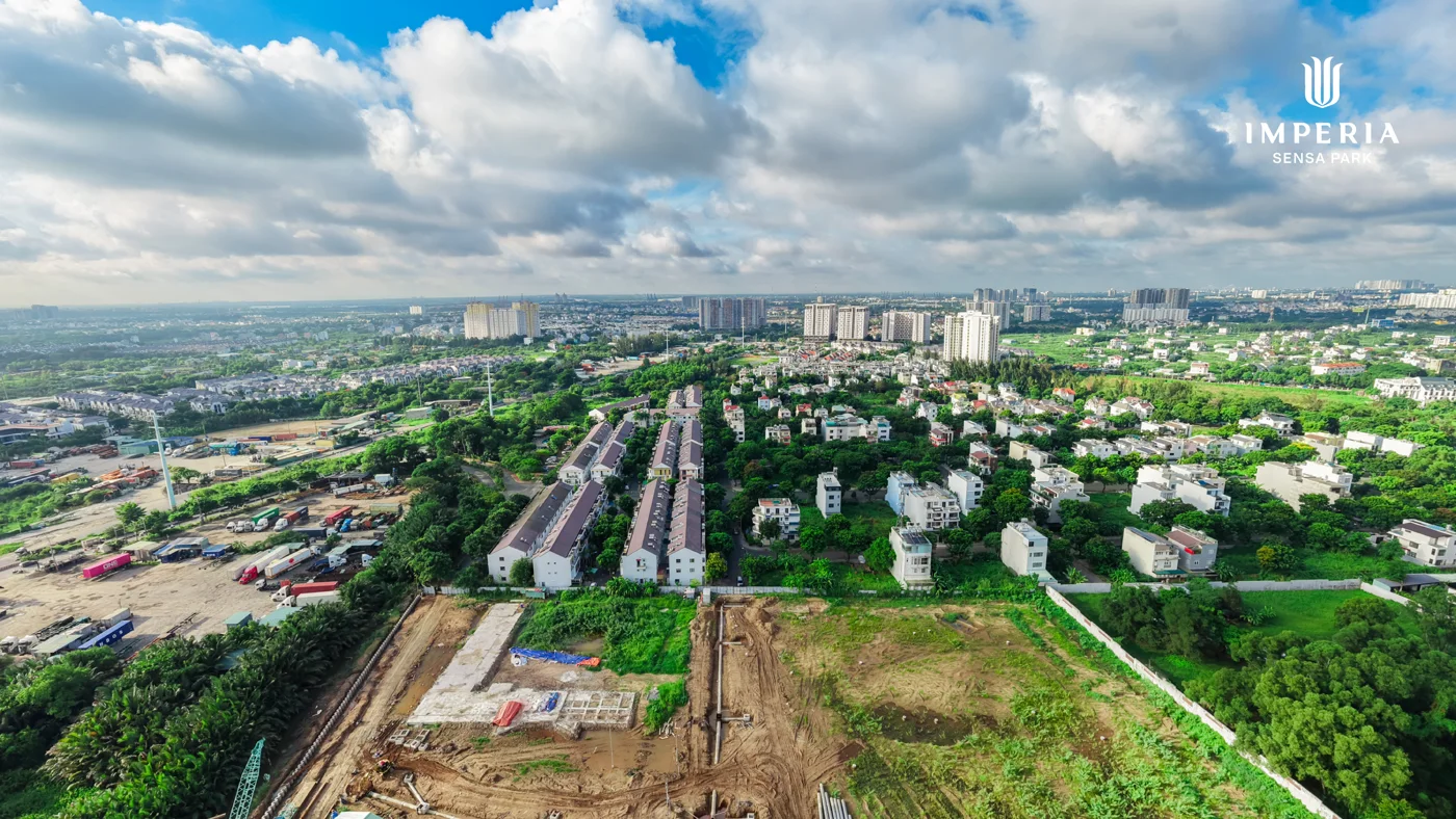 Tầm nhìn hướng Nam từ tầng 25