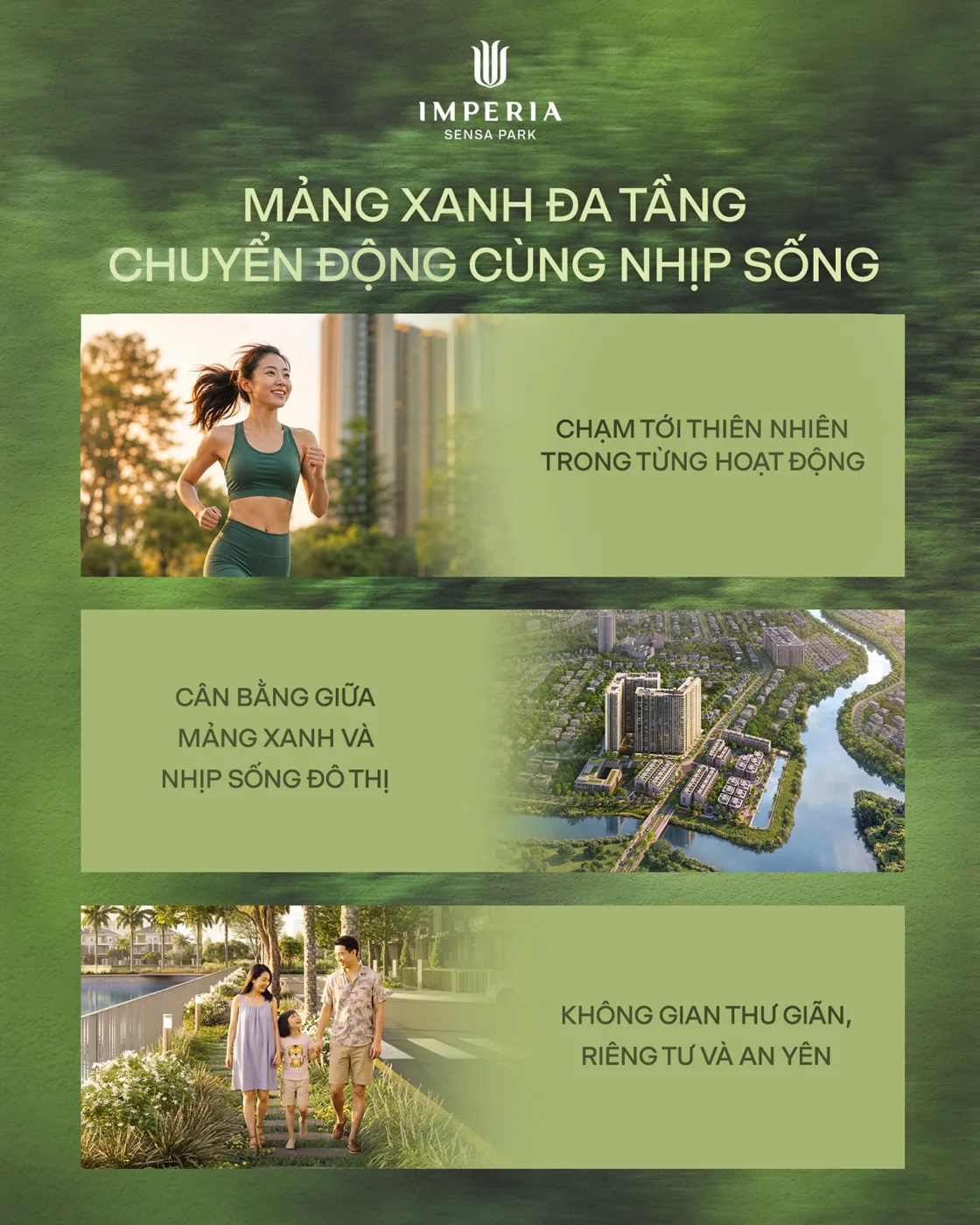 Trải nghiệm tiện ích đa tầng