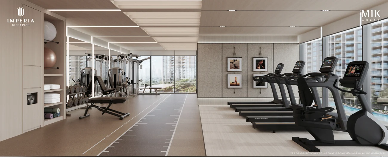 Phối cảnh Gym & Yoga